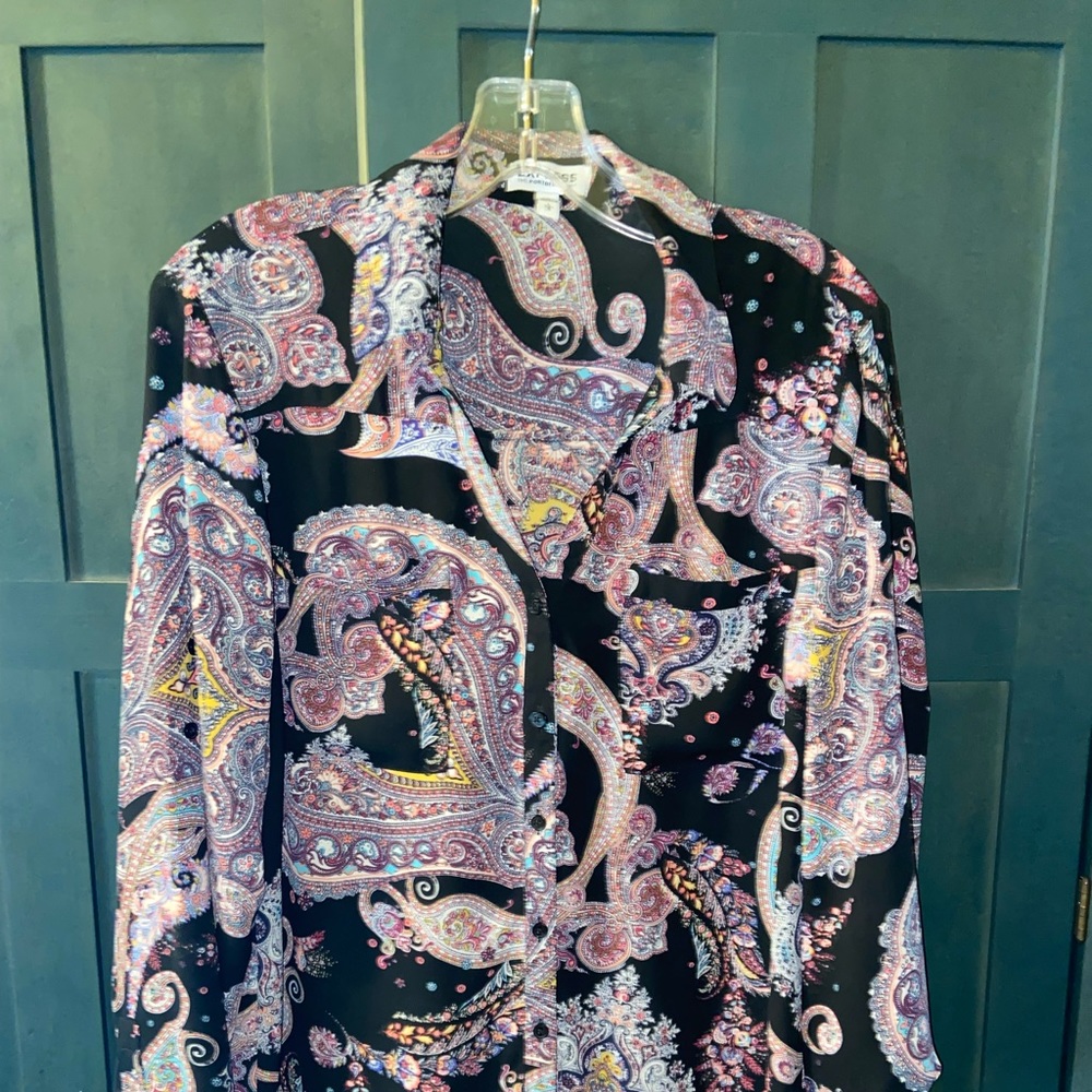 Express paisley portofino shirt.